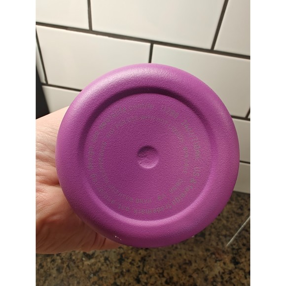 Owala FreeSip Stainless Steel Water Bottle / 24oz / Color: Hint of Grape - Picture 3 of 3